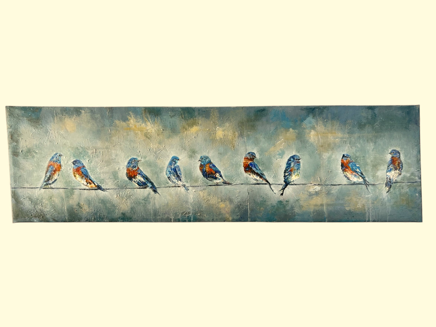 - Blue Birds on a Wire