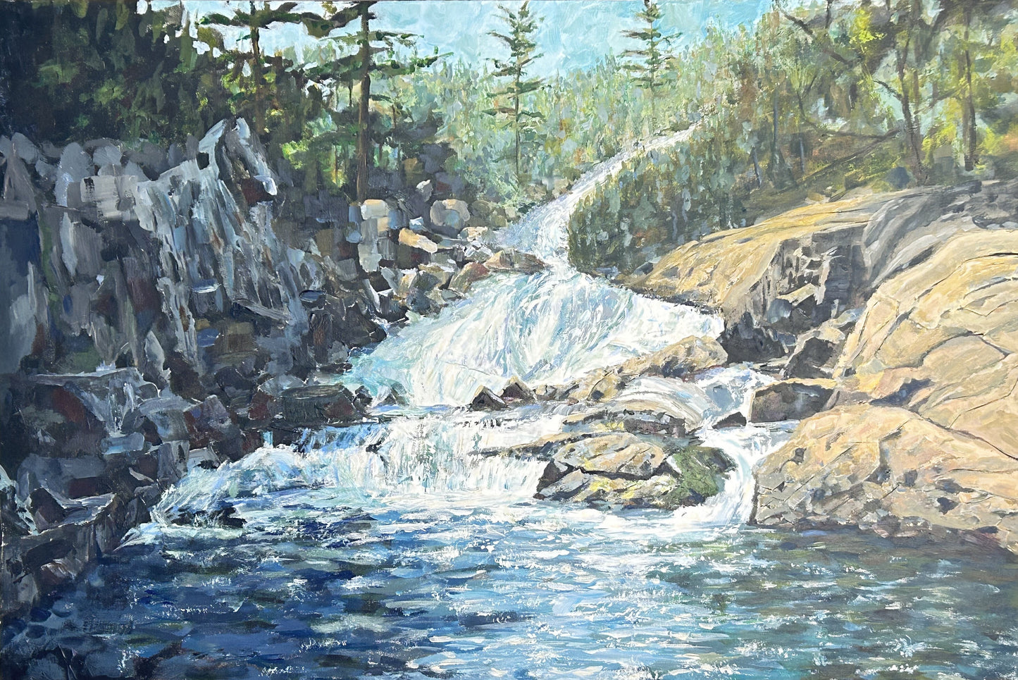 - Georgian Bay Waterfall